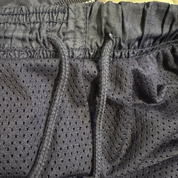 Vintage USA Olympics Navy Blue Lined Track Pants Cargo Pockets Men's XL (40-42) - Picture 7 of 9